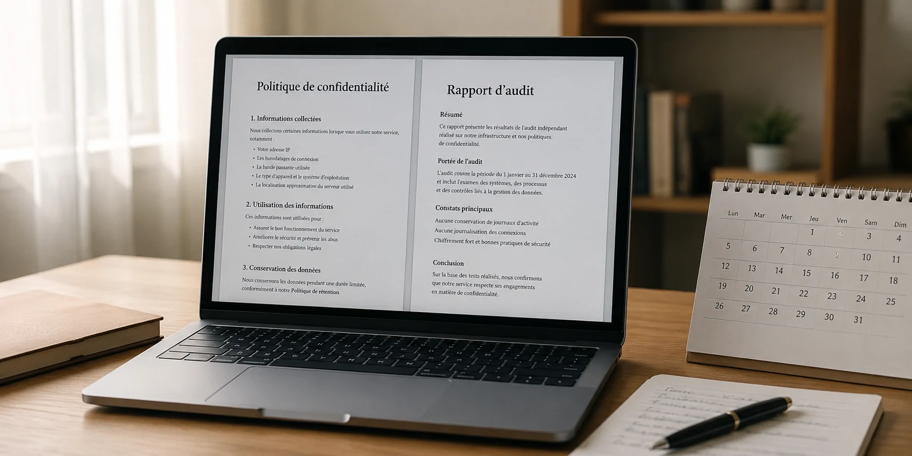 Audits, logs, transparence, propriété : un VPN fiable doit raconter la même histoire partout