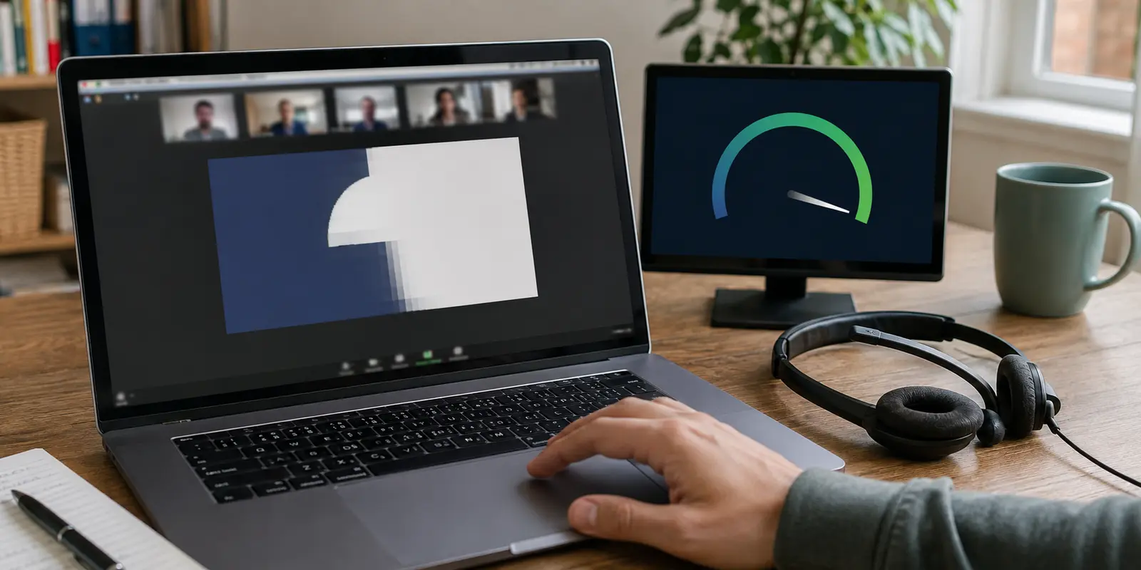 VPN et visioconférence : pourquoi un bon speedtest ne garantit pas un appel fluide