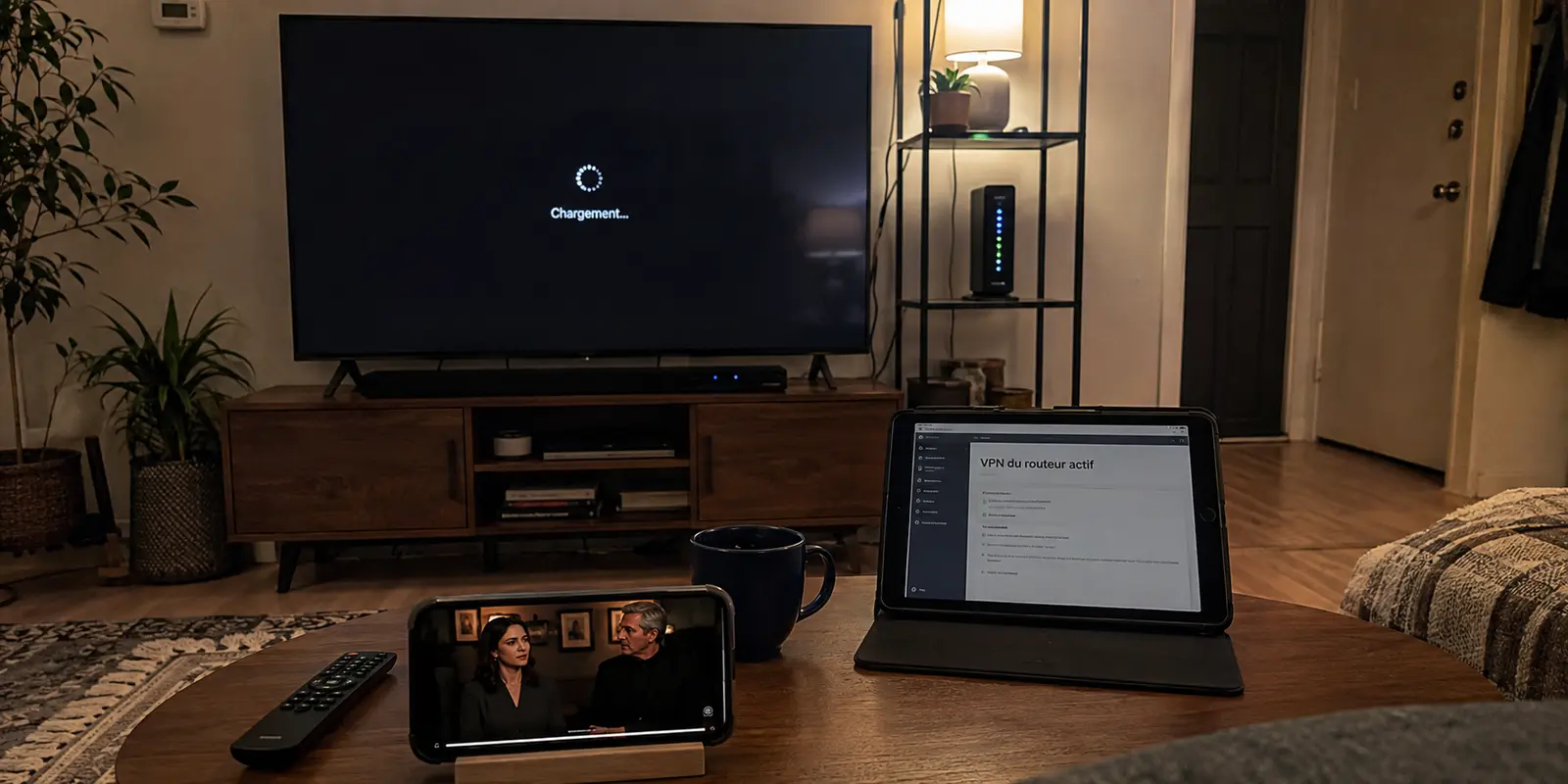 Pourquoi Fizz TV peut-il afficher un écran noir dès qu’un VPN est actif à la maison ?