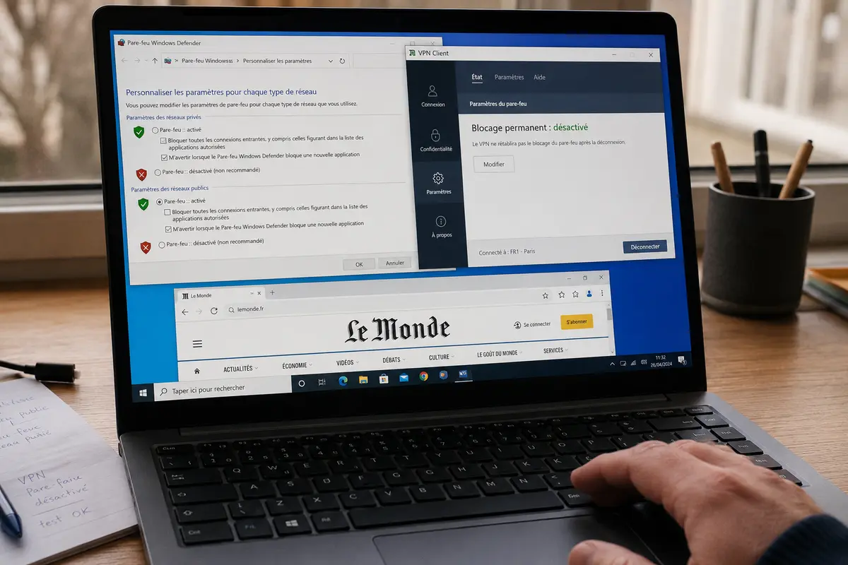 Illustration liée à l’article : Conflit de kill switches : pourquoi empiler deux VPN bloque votre connexion