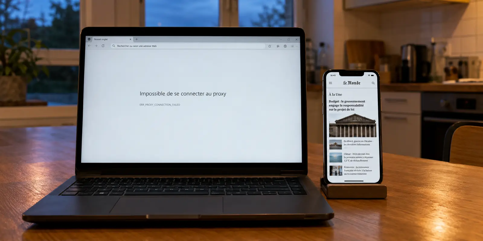 Plus d’Internet après avoir déconnecté votre VPN : comment libérer Windows de son proxy fantôme