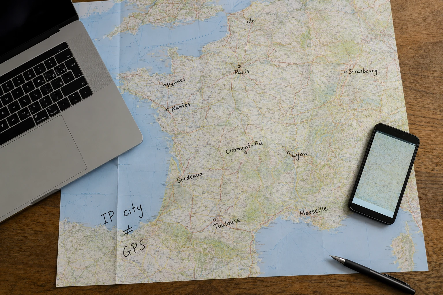 Illustration liée à l’article : Paris, Lille ou Marseille : pourquoi choisir la ville de son VPN français ne sert à rien