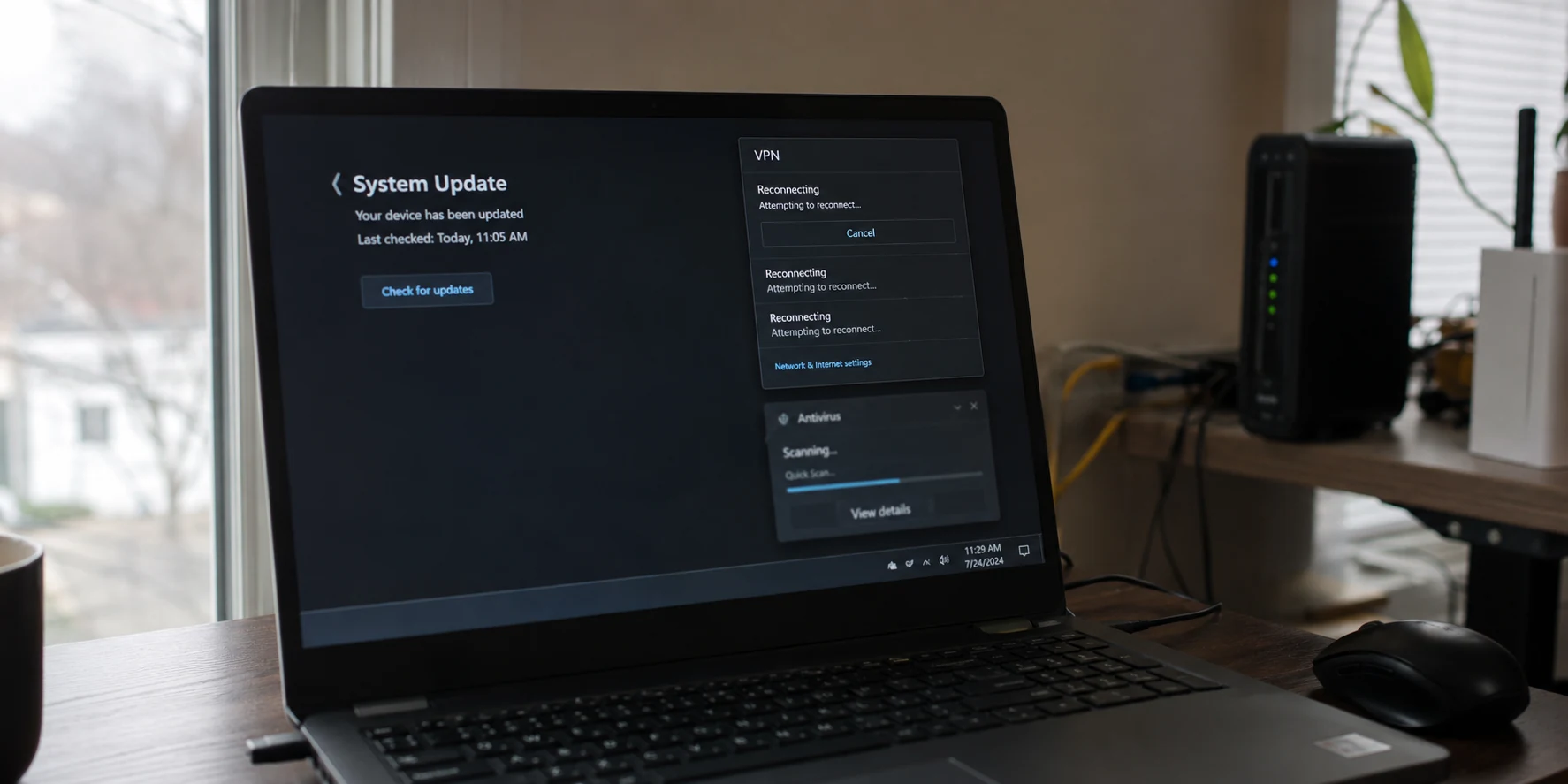 VPN bloqué après une mise à jour : ne coupez pas l’antivirus, faites-lui reconnaître le nouveau client