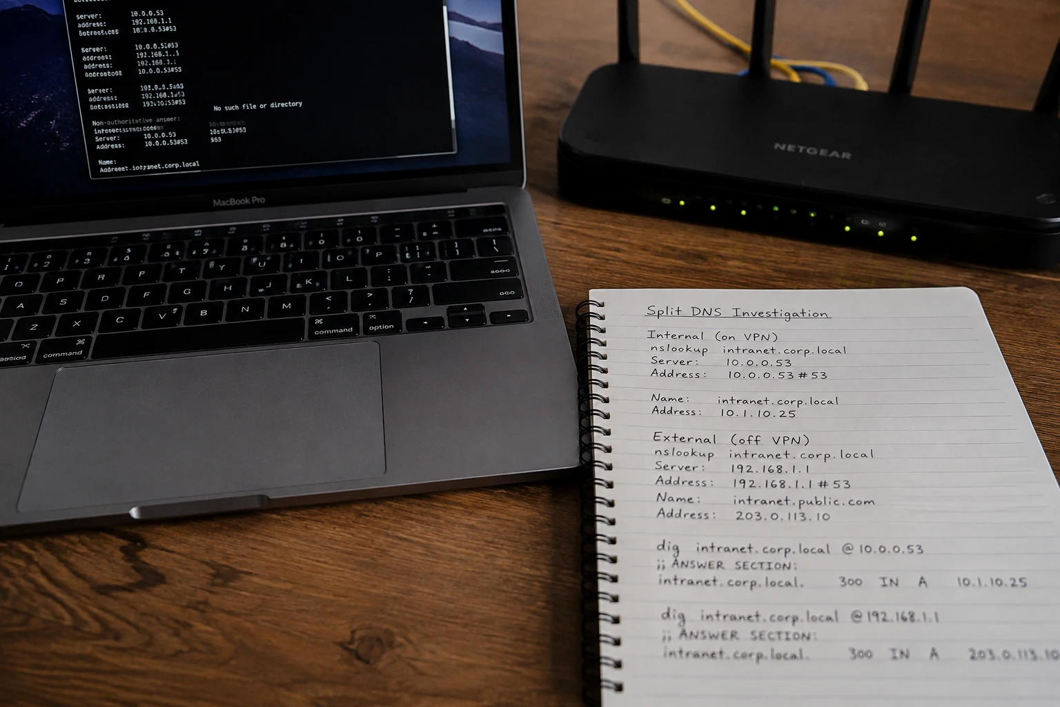 Illustration liée à l’article : macOS et VPN : pourquoi le Split DNS trahit votre adresse IP publique (et comment s'en sortir)