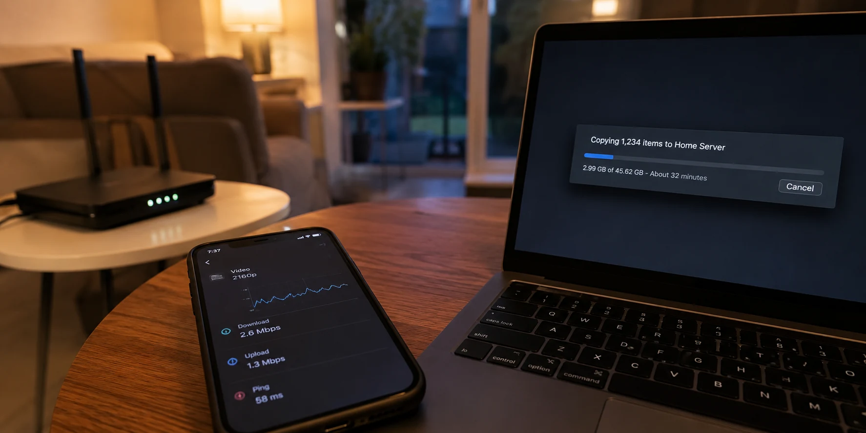 VPN maison rapide en Wi-Fi mais inutilisable en 5G : l'erreur du goulot d'étranglement domestique