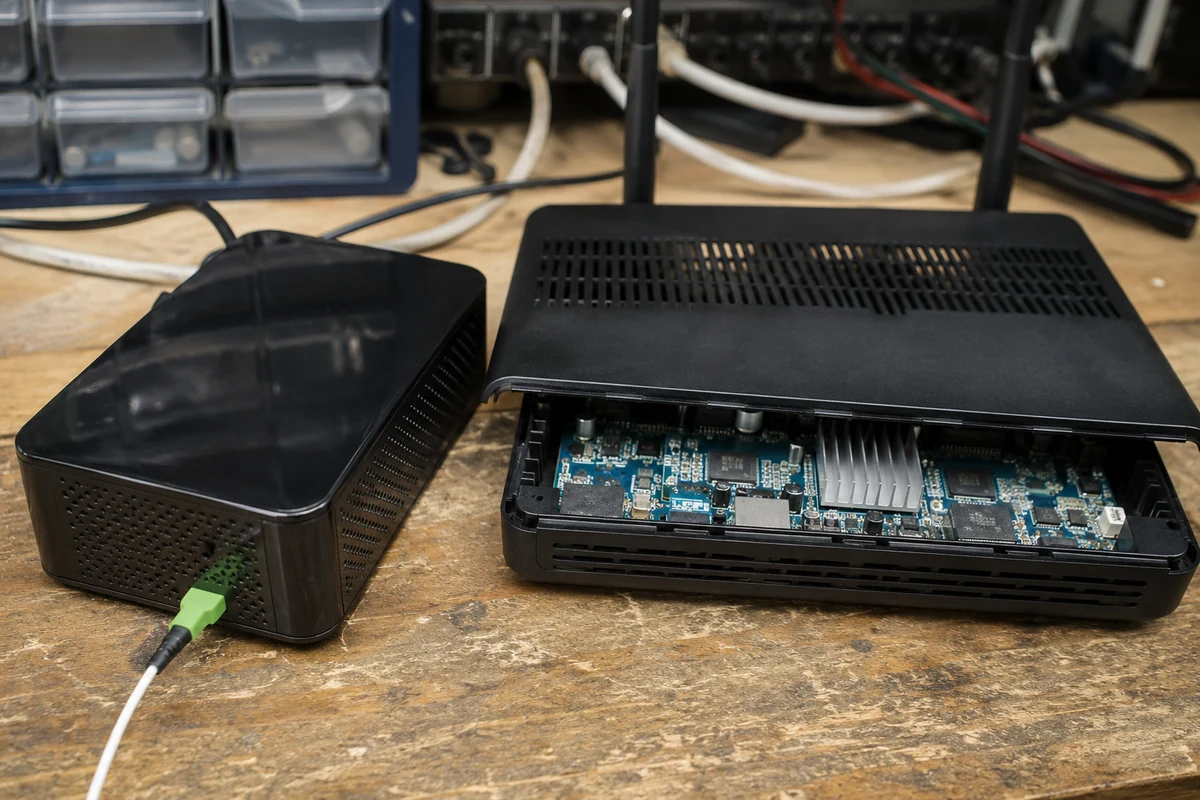 Illustration liée à l’article : WireGuard à 1 Gb/s sur routeur : quel processeur faut-il vraiment pour saturer la fibre ?