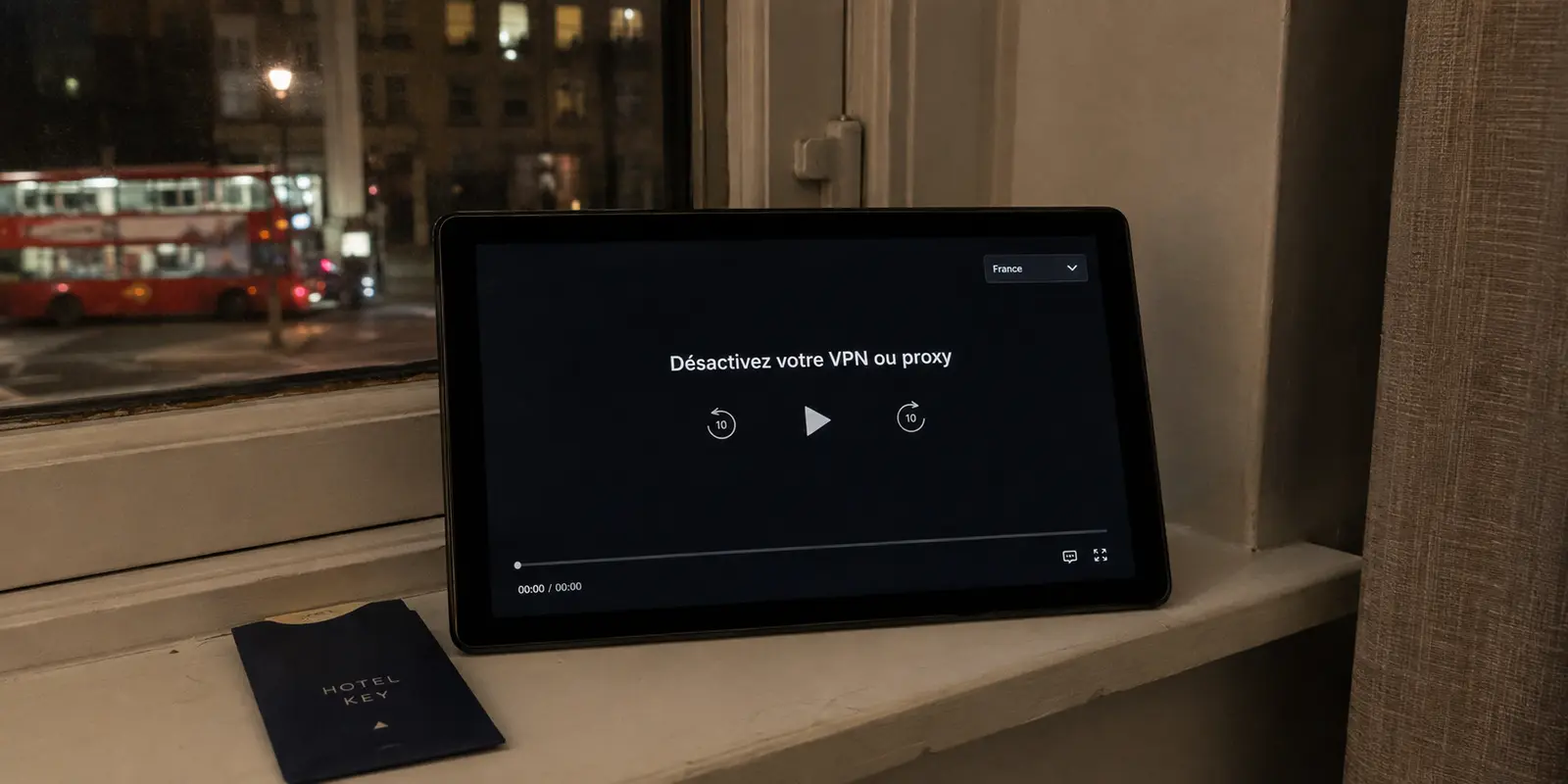 Prime Video et l’erreur 4601 loin de chez soi