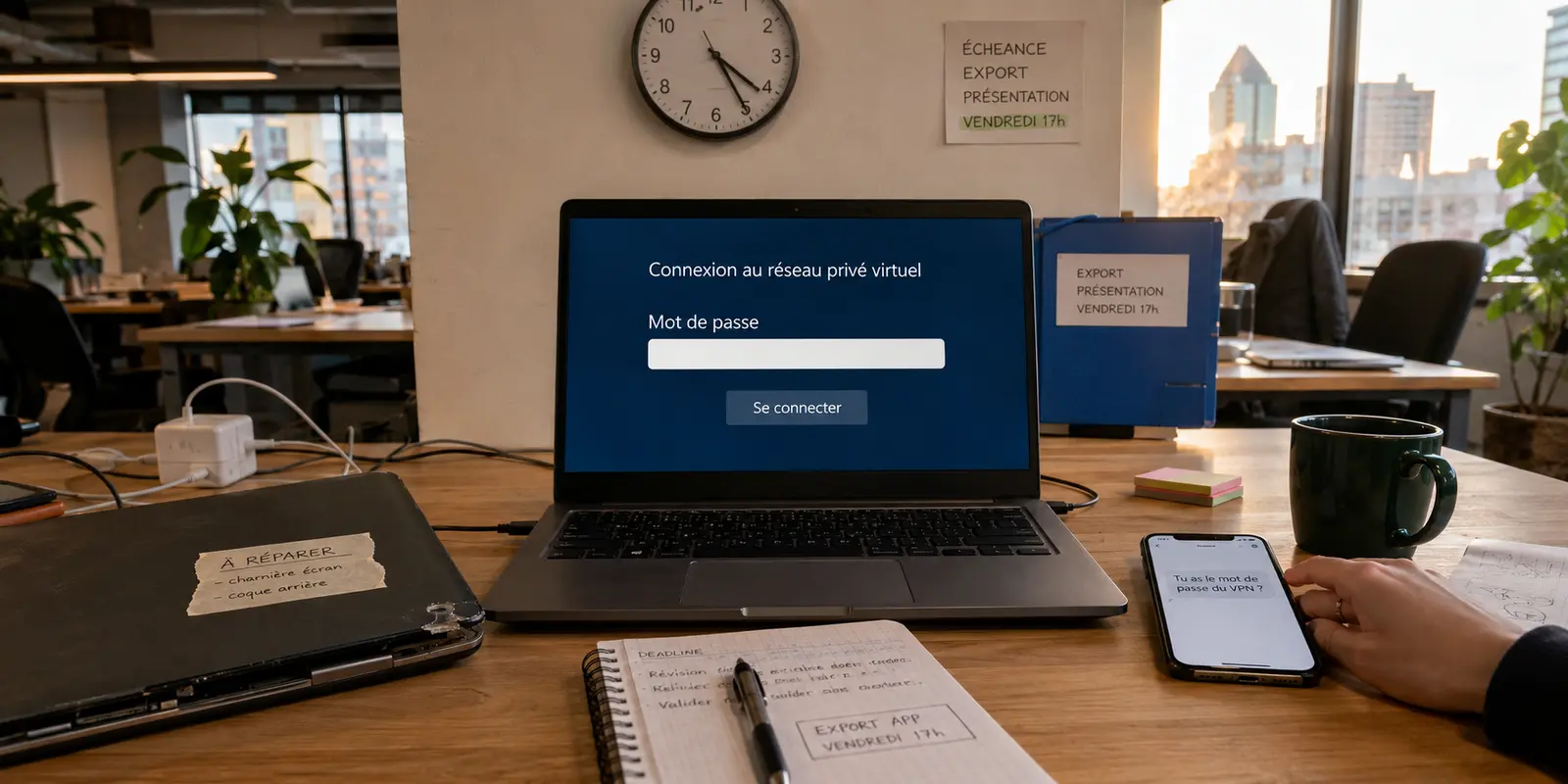 L’équipe est partout, son VPN passe toujours par Paris