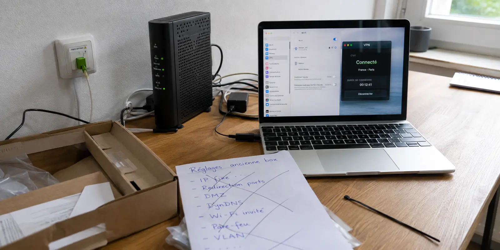 Installer un VPN sur sa box en France : La fausse bonne idée qui bride votre fibre
