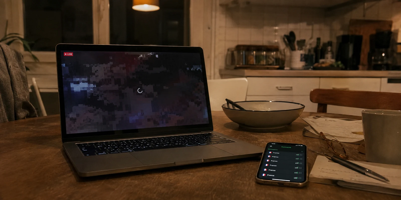Pourquoi votre VPN ralentit le streaming français le soir