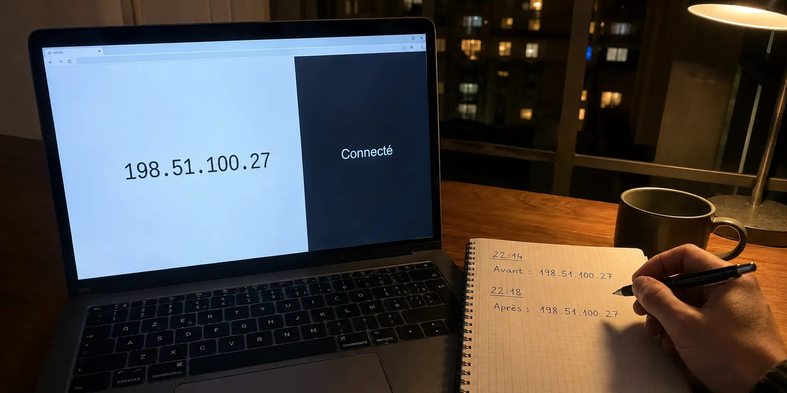 Pourquoi l’adresse IP réelle peut-elle rester visible alors que le VPN affiche “connecté” ?