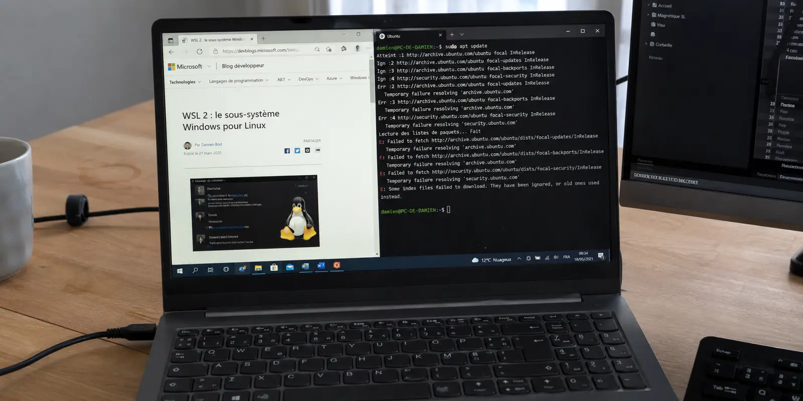 Quand le VPN coupe le terminal WSL2